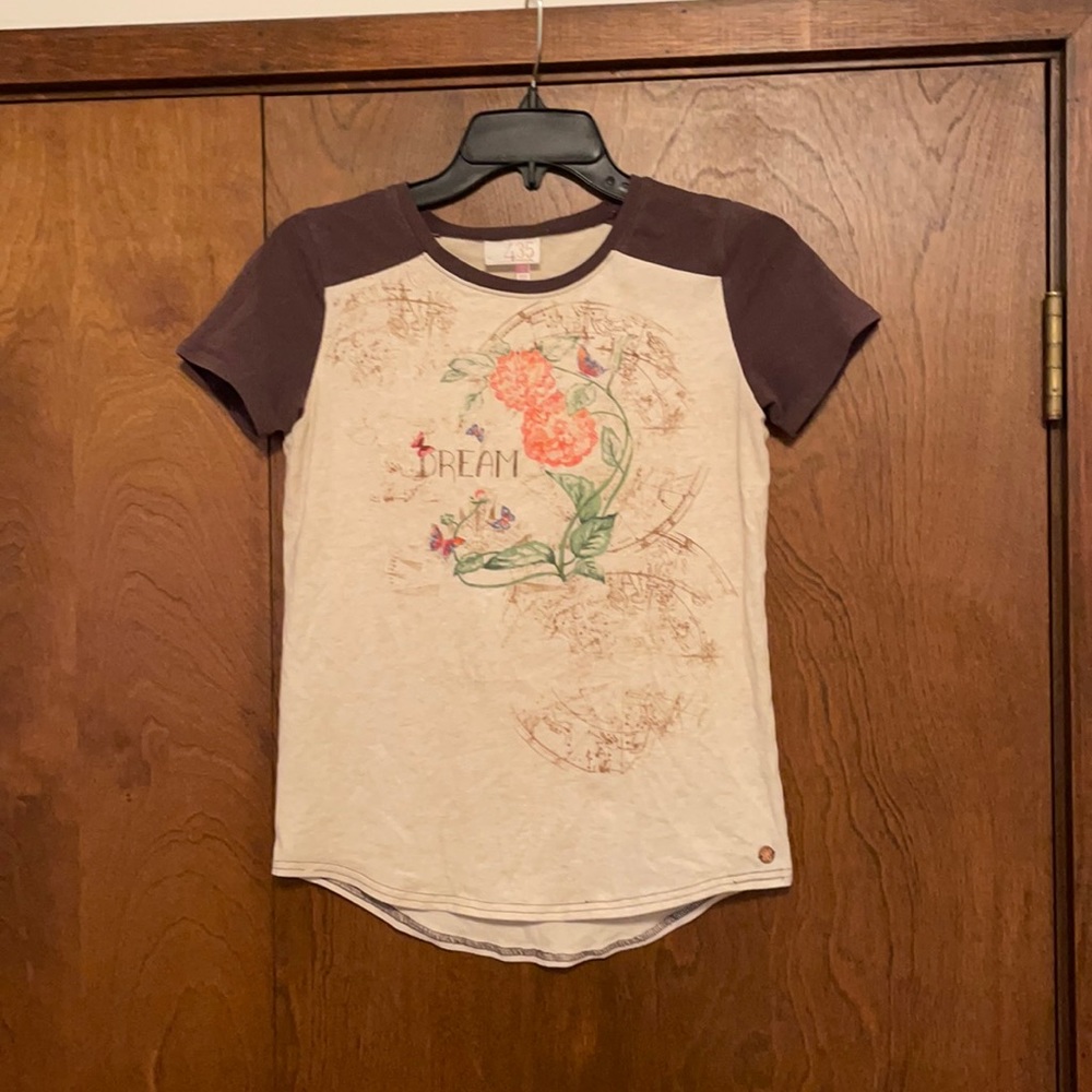 Matilda Jane Friends Forever Kendall Raglan Tee Size 12 EUC